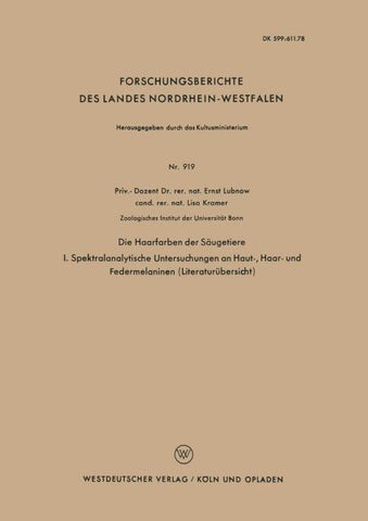 Die Haarfarben der Säugetiere