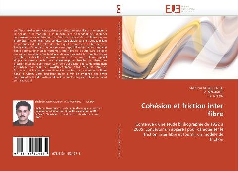 Cohésion et friction inter fibre