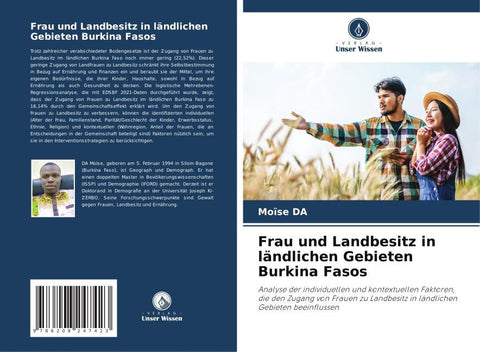Frau und Landbesitz in ländlichen Gebieten Burkina Fasos