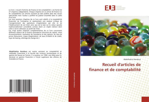 Recueil d'articles de finance et de comptabilité