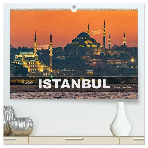 Türkei - Istanbul (hochwertiger Premium Wandkalender 2026 DIN A2 quer), Kunstdruck in Hochglanz