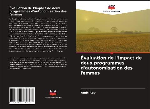 Évaluation de l'impact de deux programmes d'autonomisation des femmes