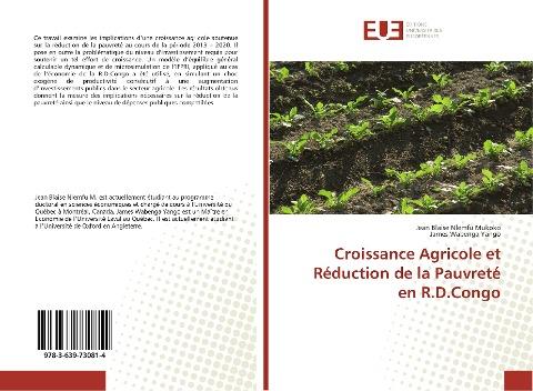 Croissance Agricole et Réduction de la Pauvreté en R.D.Congo