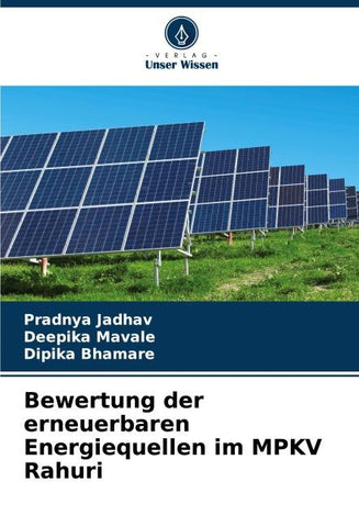 Bewertung der erneuerbaren Energiequellen im MPKV Rahuri