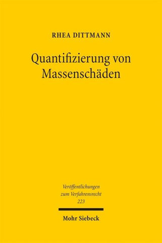 Quantifizierung von Massenschäden