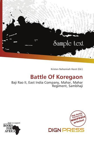 Battle Of Koregaon