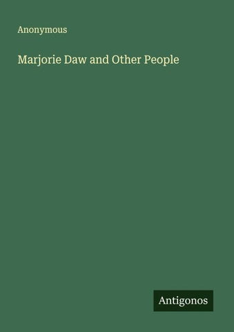 Marjorie Daw and Other People