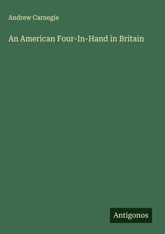 An American Four-In-Hand in Britain