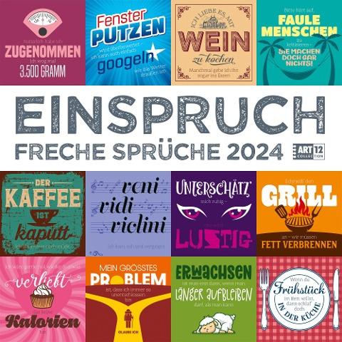 Einspruch Kalender 2024 - 30x30