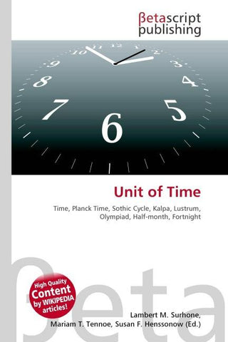 Unit of Time