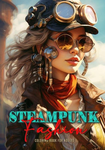 Steampunk Mode Malbuch für Erwachsene