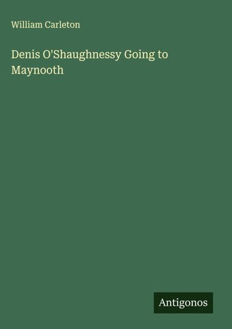 Denis O'Shaughnessy Going to Maynooth
