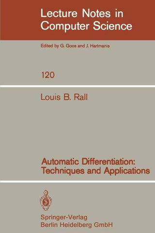 Automatic Differentiation
