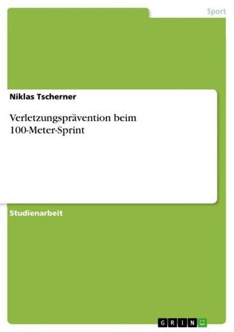 Verletzungsprävention beim 100-Meter-Sprint