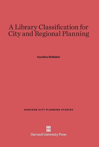 A Library Classification for City and Regional Planning