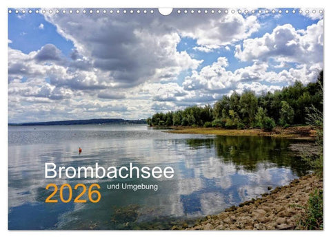 Brombachsee und Umgebung (Wandkalender 2026 DIN A3 quer), CALVENDO Monatskalender