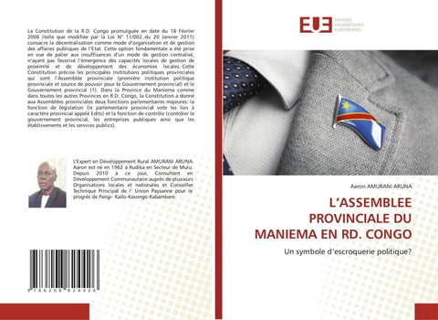 L'ASSEMBLEE PROVINCIALE DU MANIEMA EN RD. CONGO
