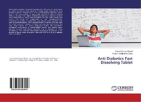 Anti Diabetics Fast Dissolving Tablet