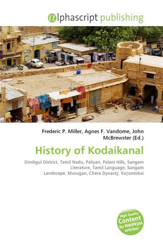 History of Kodaikanal