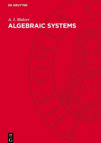 Algebraic Systems