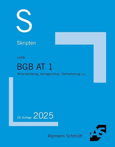 Skript BGB AT 1