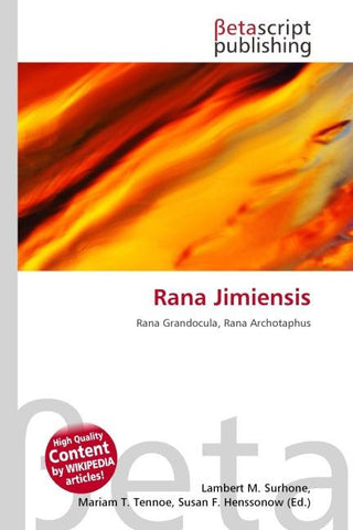 Rana Jimiensis