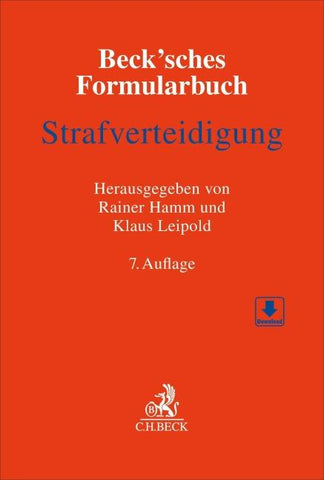 Beck'sches Formularbuch Strafverteidigung