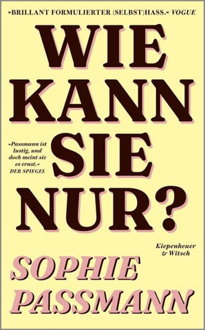 Wie kann sie nur?