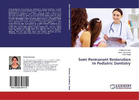 Semi Permanent Restoration In Pediatric Dentistry