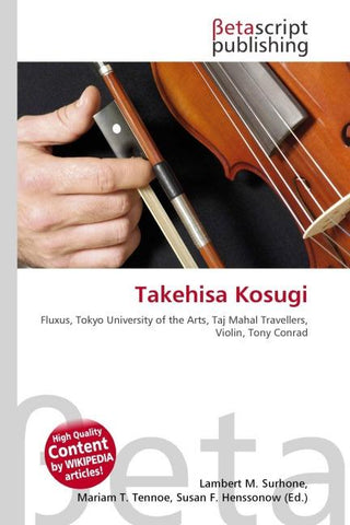 Takehisa Kosugi