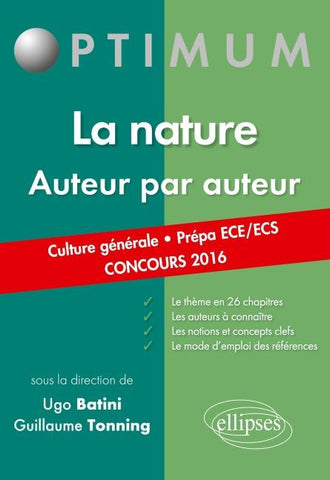 La nature. Auteur par auteur
