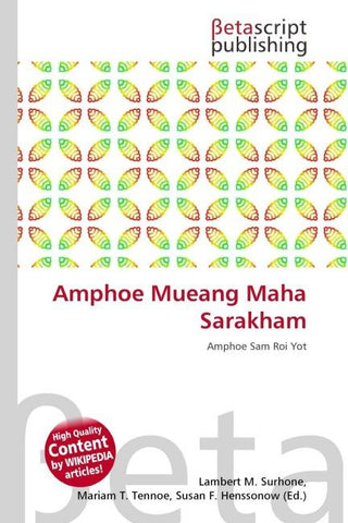 Amphoe Mueang Maha Sarakham