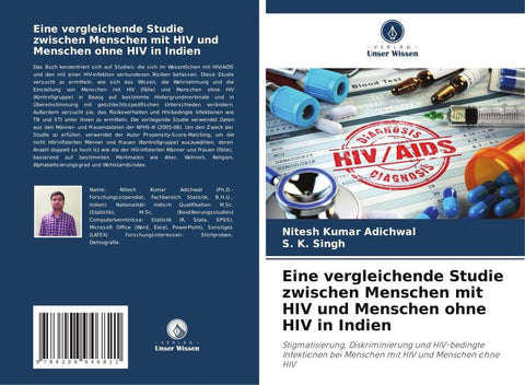 Eine vergleichende Studie zwischen Menschen mit HIV und Menschen ohne HIV in Indien