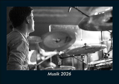 Musik 2026 Fotokalender DIN A5