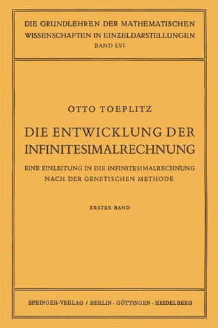 Die Entwicklung der Infinitesimalrechnung