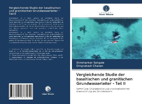 Vergleichende Studie der basaltischen und granitischen Grundwasserleiter - Teil II