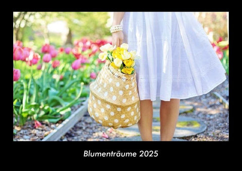 Blumenträume 2025 Fotokalender DIN A3