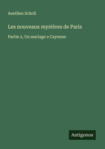 Les nouveaux mystères de Paris