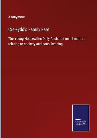 Cre-Fydd's Family Fare