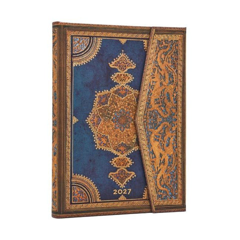 12-Monatskalender 2027 Safawidisch Indigo Midi Verso