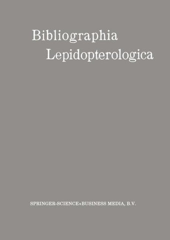 Bibliographia Lepidopterologica