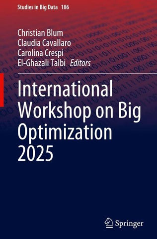 International Workshop on Big Optimization 2025