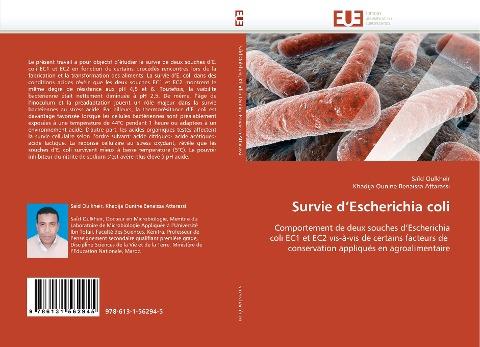 Survie d'Escherichia coli