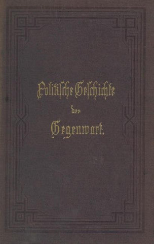 Politische Geschichte der Gegenwart