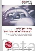 Strengthening Mechanisms of Materials