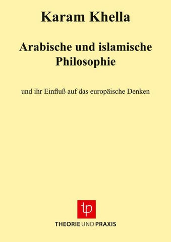 Arabische und islamische Philosophie