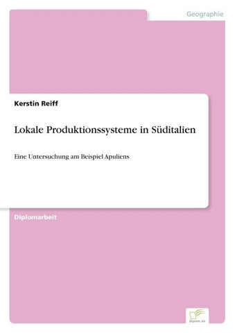 Lokale Produktionssysteme in Süditalien