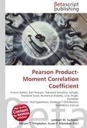 Pearson Product-Moment Correlation Coefficient