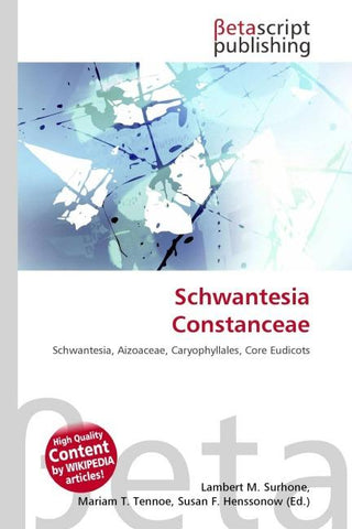 Schwantesia Constanceae