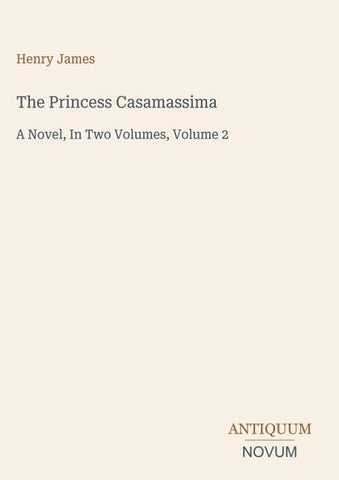 The Princess Casamassima